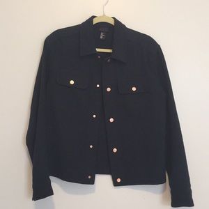 Linen lightweight button up shirt/jacket